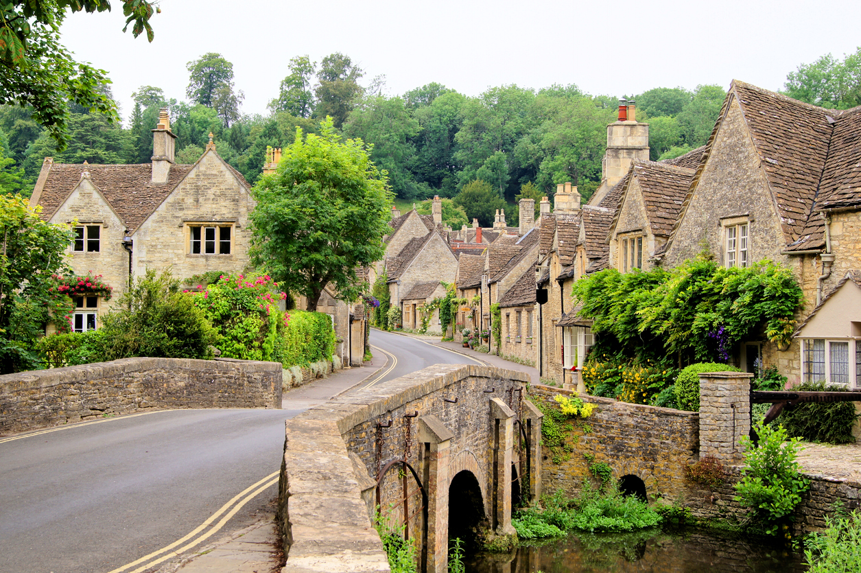 Traditional Cotswold Village, England