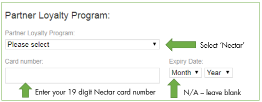 Nectar Link Your Accounts Europcar Uk